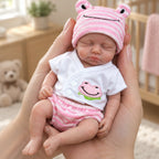 Lily Pad 12" Full Solid Silicone Sleeping Reborn Baby Doll Building Lovely Memories [Ships Within 48 Hours]
