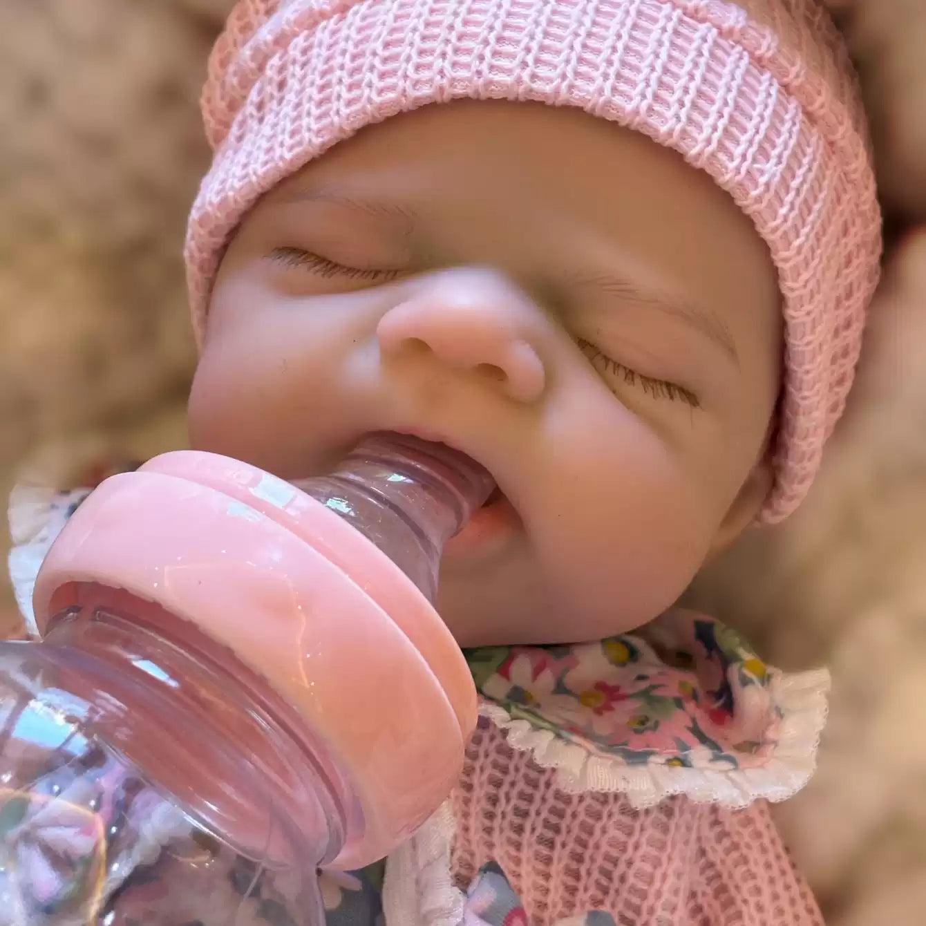Lola – Asleep Full Silicone Reborn Baby Girl Doll