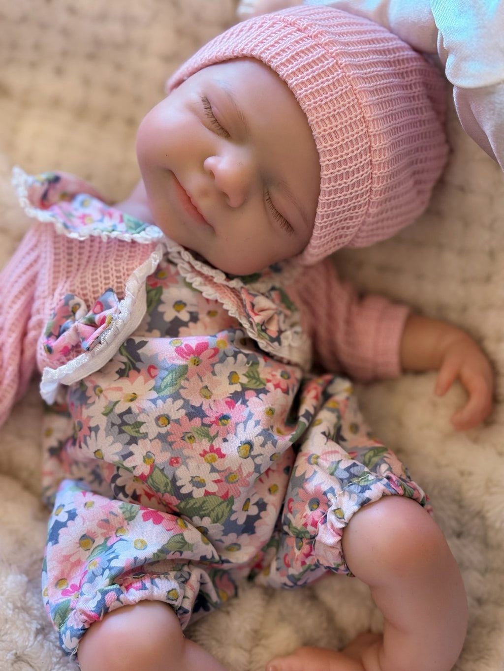 Lola – Asleep Full Silicone Reborn Baby Girl Doll