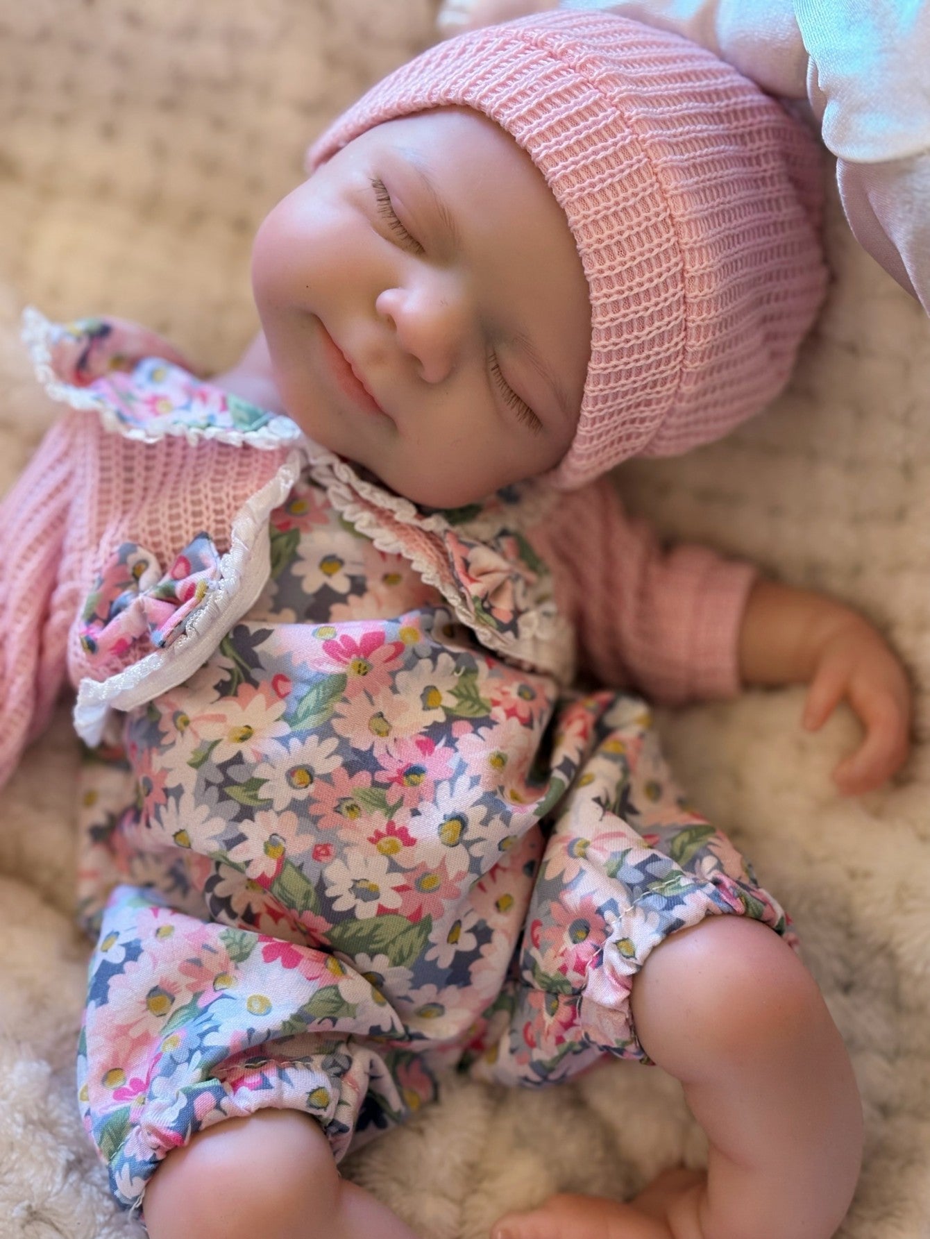 Lola – Asleep Full Silicone Reborn Baby Girl Doll