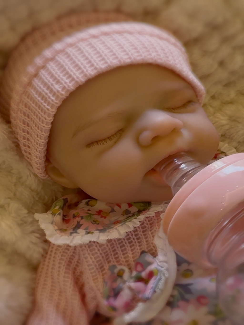 Lola – Asleep Full Silicone Reborn Baby Girl Doll