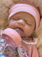 Lola – Asleep Full Silicone Reborn Baby Girl Doll