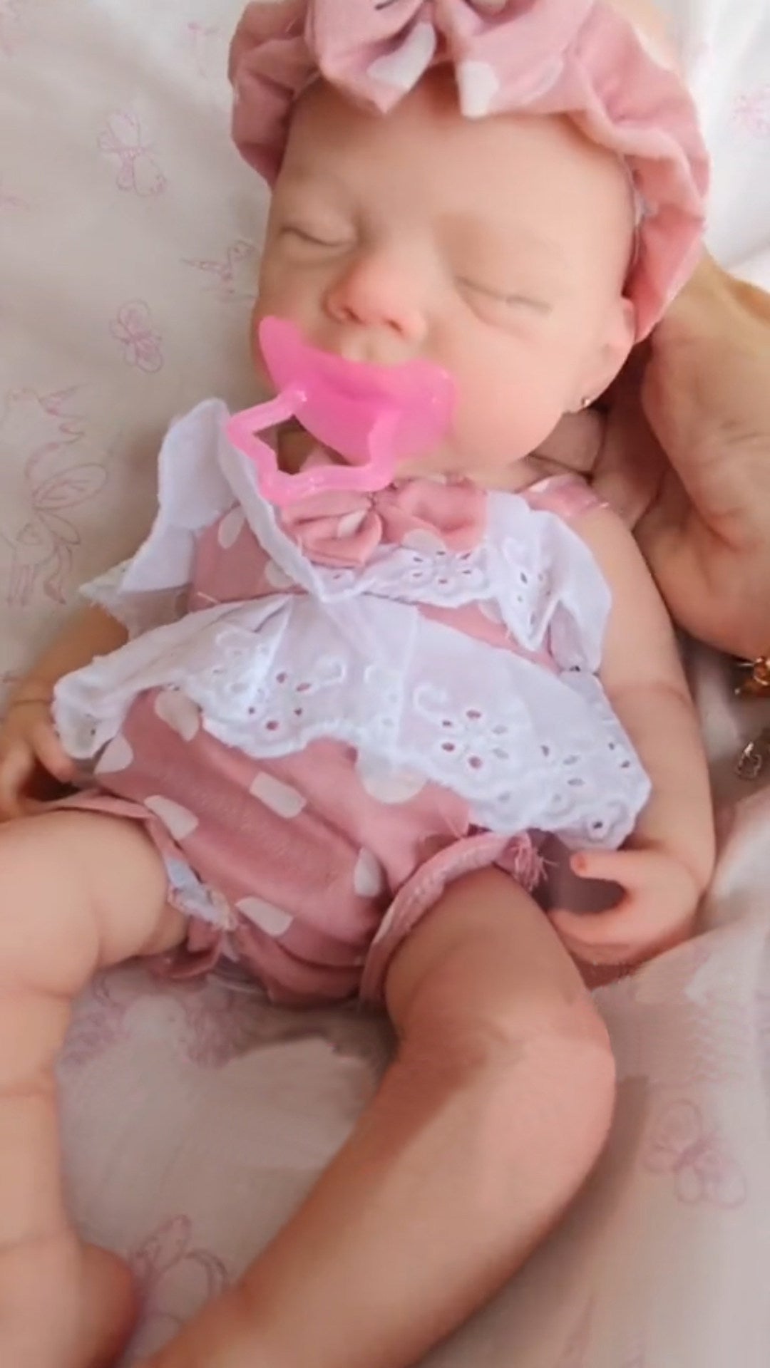 Lola – Asleep Full Silicone Reborn Baby Girl Doll