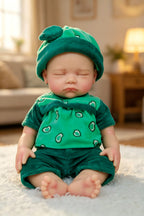 Luna -  Soft Plush Sleeping Full Silicone Reborn Baby Doll Girl