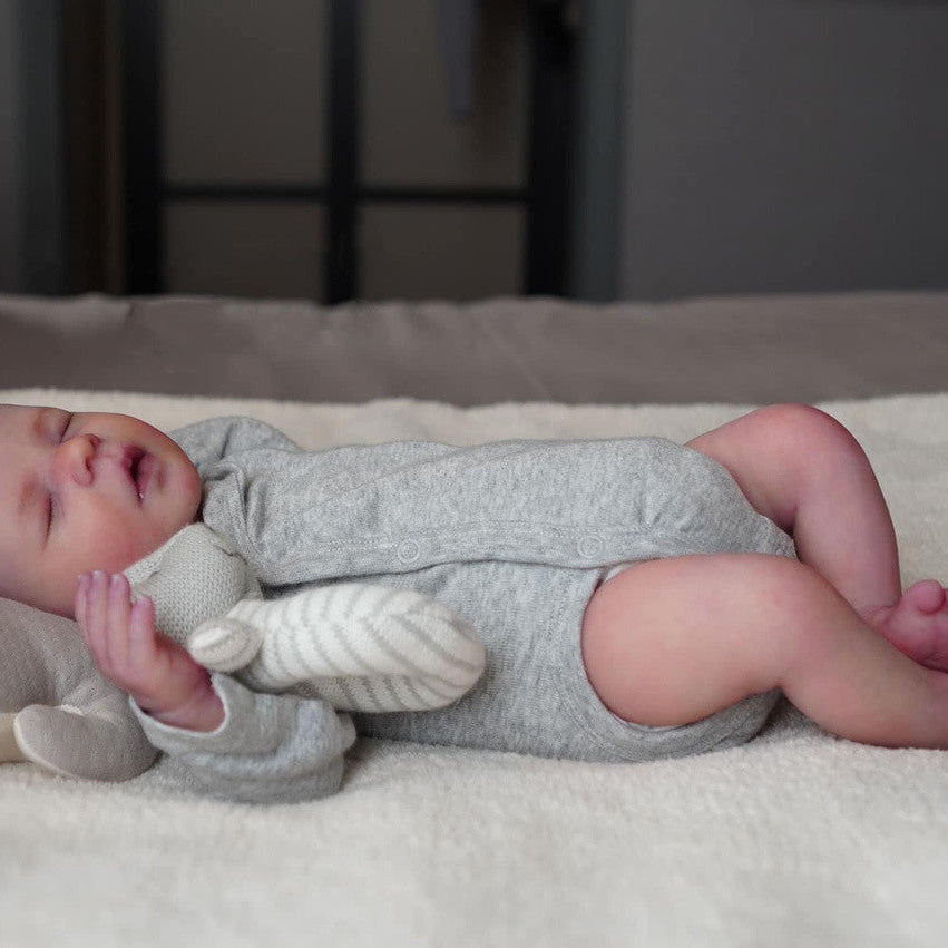 Cuddle Bear 40cm Soft Body Reborn Baby Doll,Removable Outfit + Feeding Accessories Included