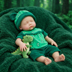 Luna -  Soft Plush Sleeping Full Silicone Reborn Baby Doll Girl