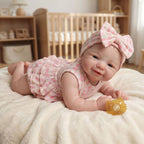 Ellie – Full Body Silicone Reborn Baby Girl Doll 18" Open Eyes Weighted Realistic Lifelike Newborn Gift [Ships Within 48 Hours]