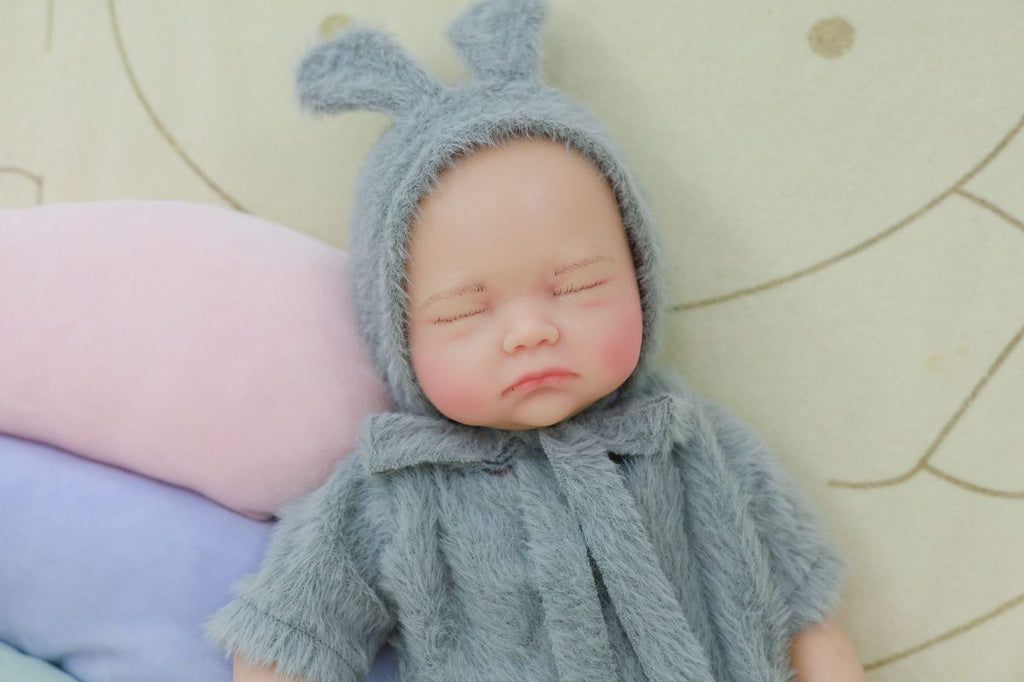 Phoebe - Sleeping Full Silicone Reborn Baby Doll Girl