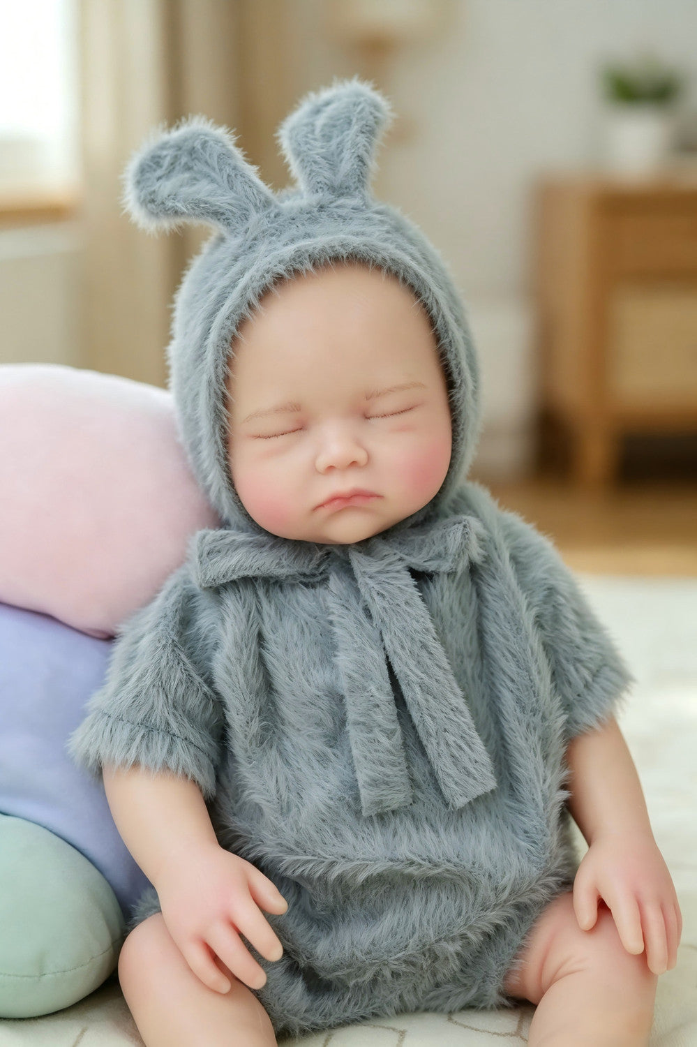 Phoebe - Sleeping Full Silicone Reborn Baby Doll Girl