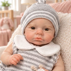 Grace 12" Ultra Soft Platinum Silicone Reborn Baby Doll Best Gift for Kids [Ships Within 48 Hours]