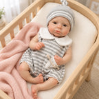 Grace 12" Ultra Soft Platinum Silicone Reborn Baby Doll Best Gift for Kids [Ships Within 48 Hours]