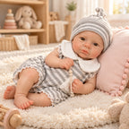 Grace 12" Ultra Soft Platinum Silicone Reborn Baby Doll Best Gift for Kids [Ships Within 48 Hours]