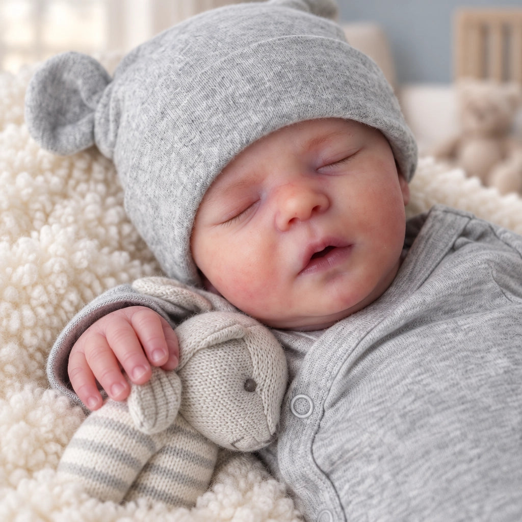 Cuddle Bear 16" Realistic Soft Body Reborn Baby Doll Gift Of Emotional Presence [Ships Within 48 Hours]
