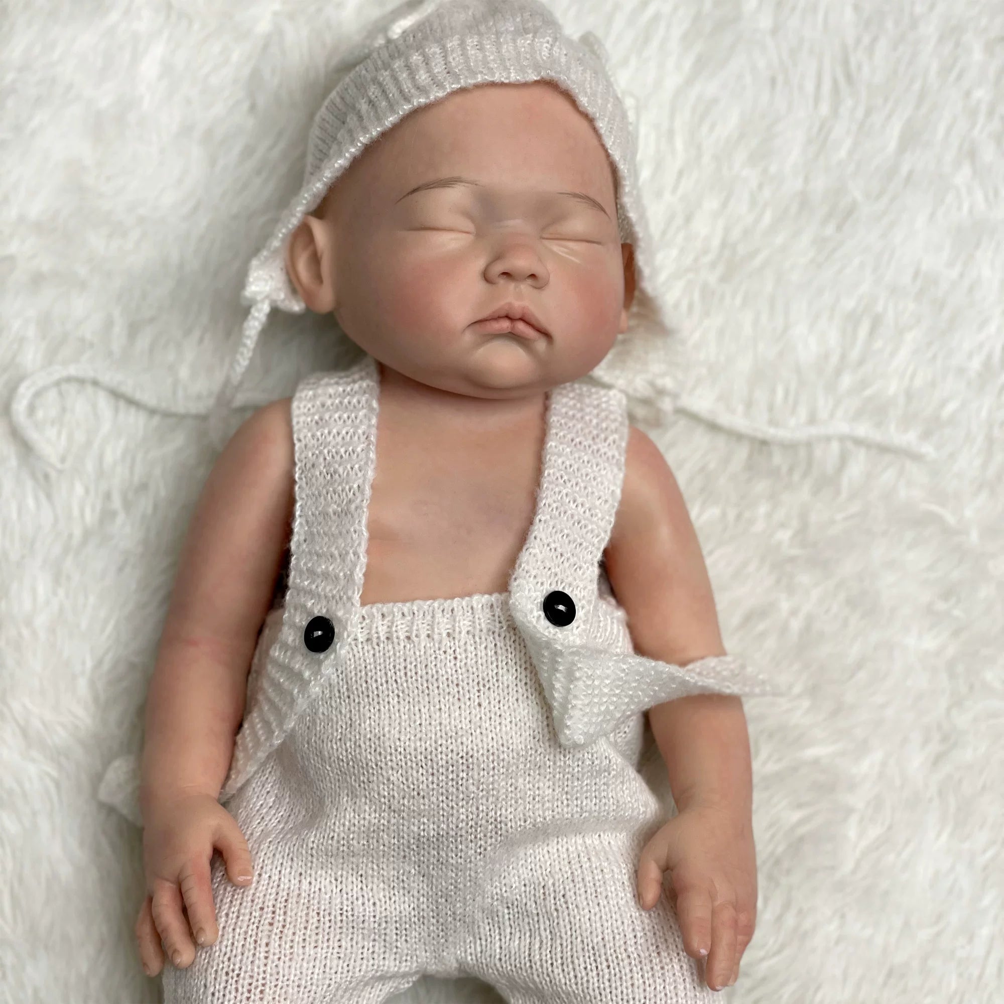 Logan – Asleep Full Silicone Reborn Baby Doll Boy
