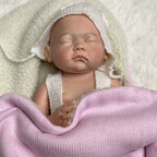 Logan – Asleep Full Silicone Reborn Baby Doll Boy