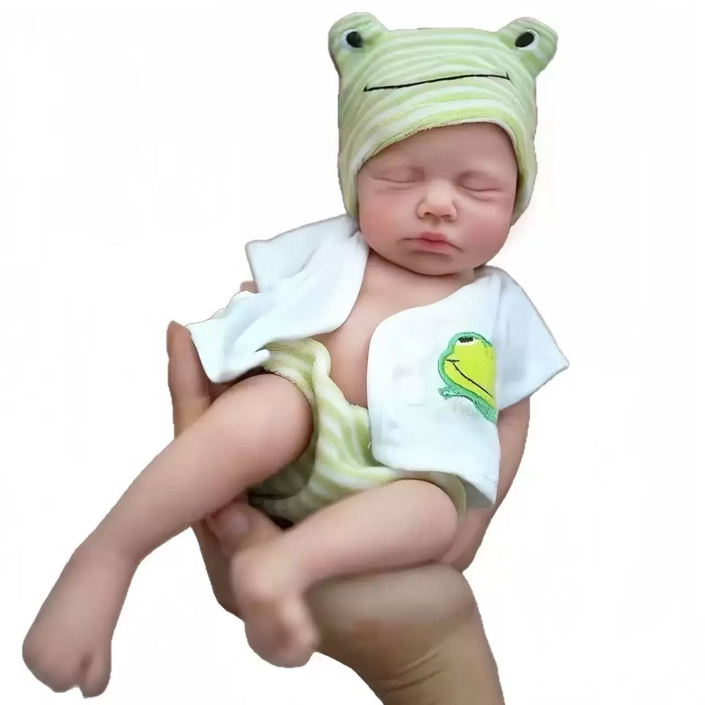 Arlo – Asleep Full Silicone Reborn Baby Doll Boy
