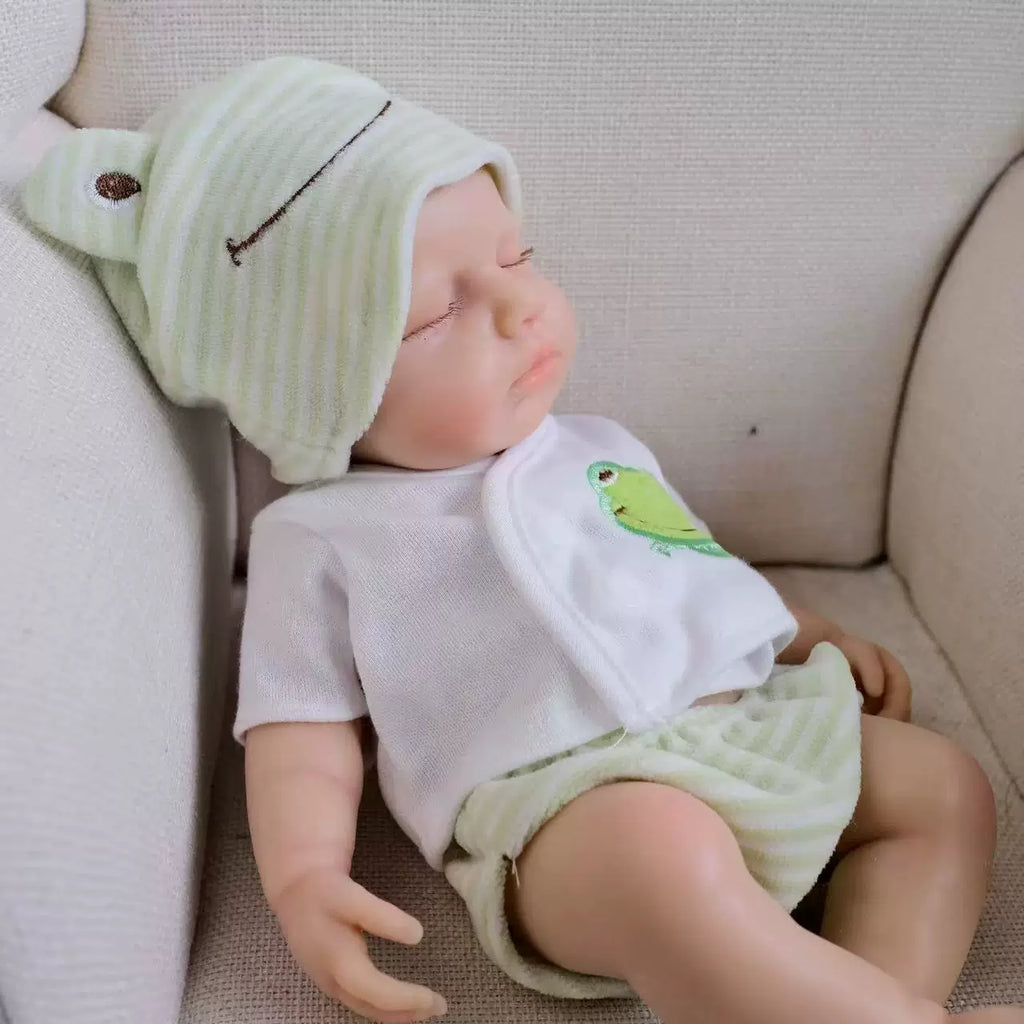 Arlo – Asleep Full Silicone Reborn Baby Doll Boy