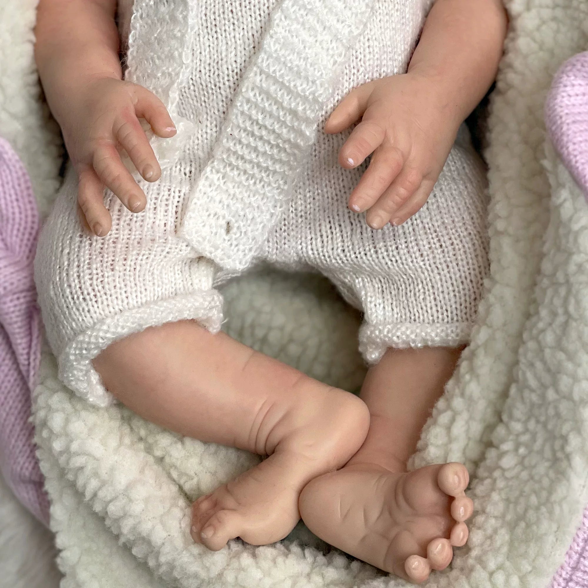 Logan – Asleep Full Silicone Reborn Baby Doll Boy