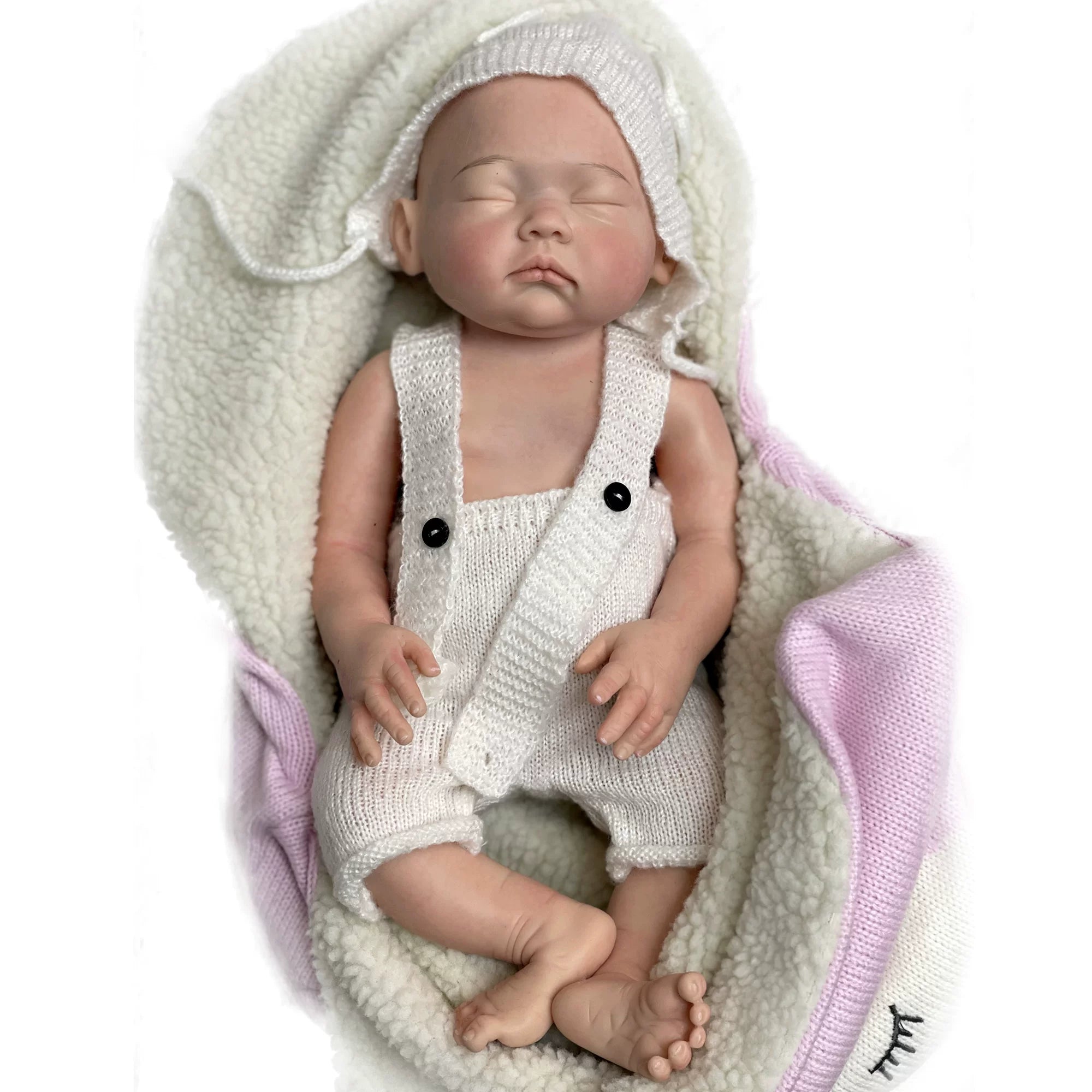 Logan – Asleep Full Silicone Reborn Baby Doll Boy