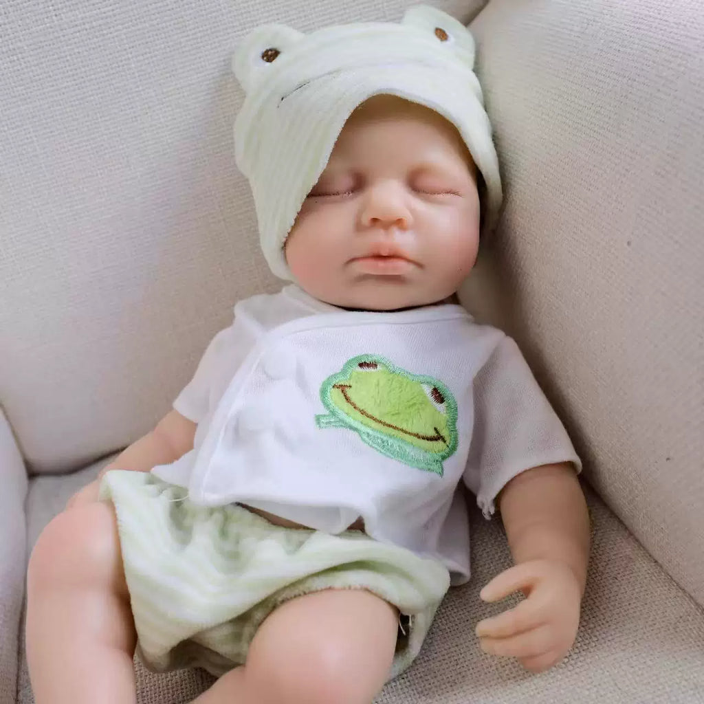 Arlo – Asleep Full Silicone Reborn Baby Doll Boy