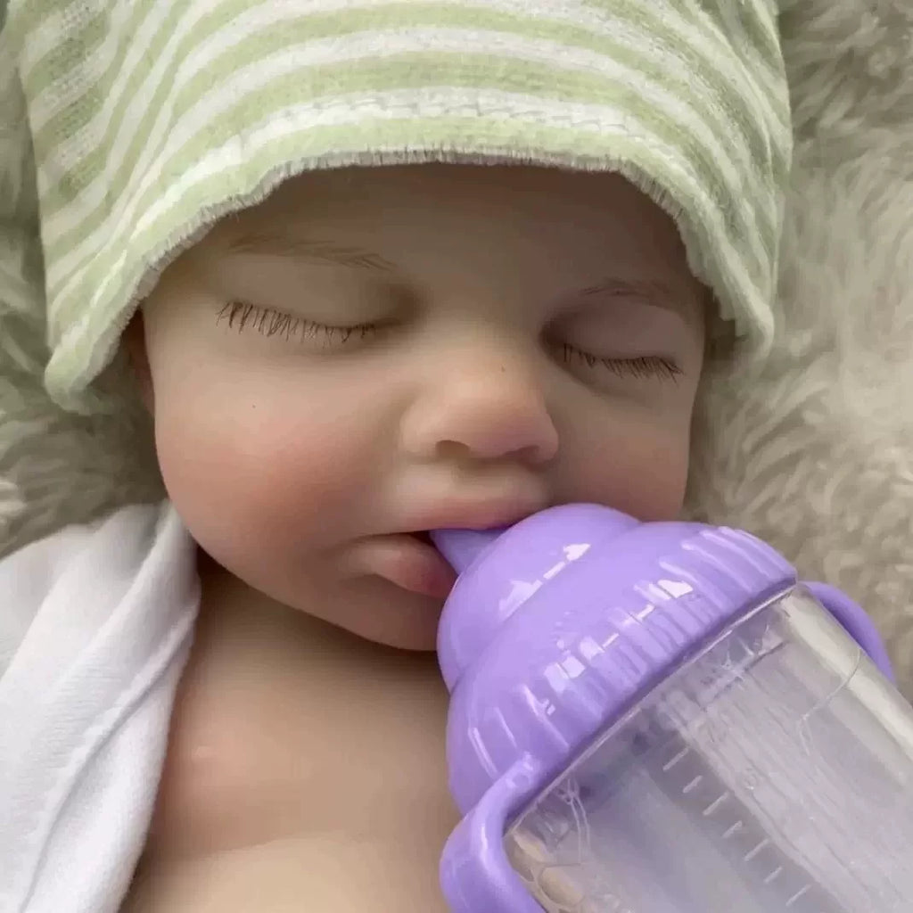 Arlo – Asleep Full Silicone Reborn Baby Doll Boy