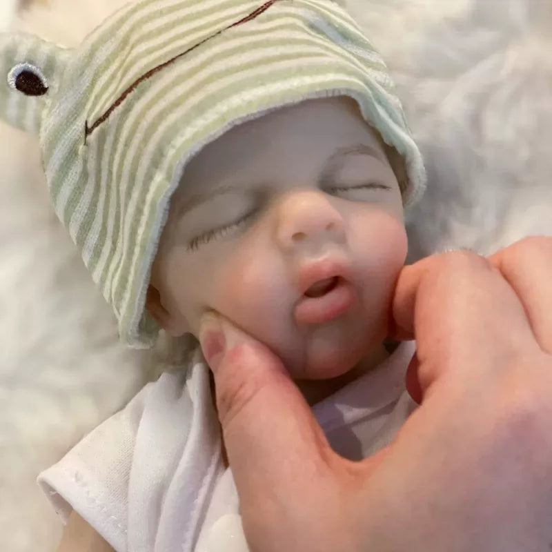 Arlo – Asleep Full Silicone Reborn Baby Doll Boy