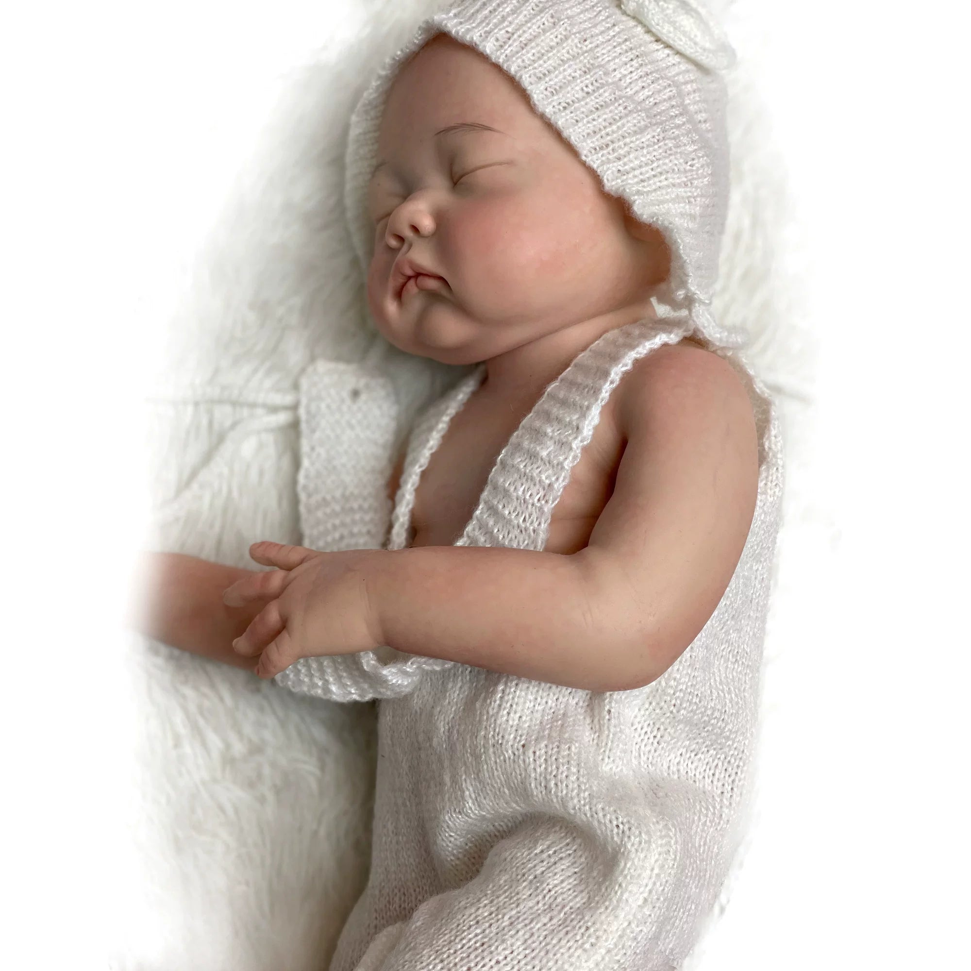 Logan – Asleep Full Silicone Reborn Baby Doll Boy