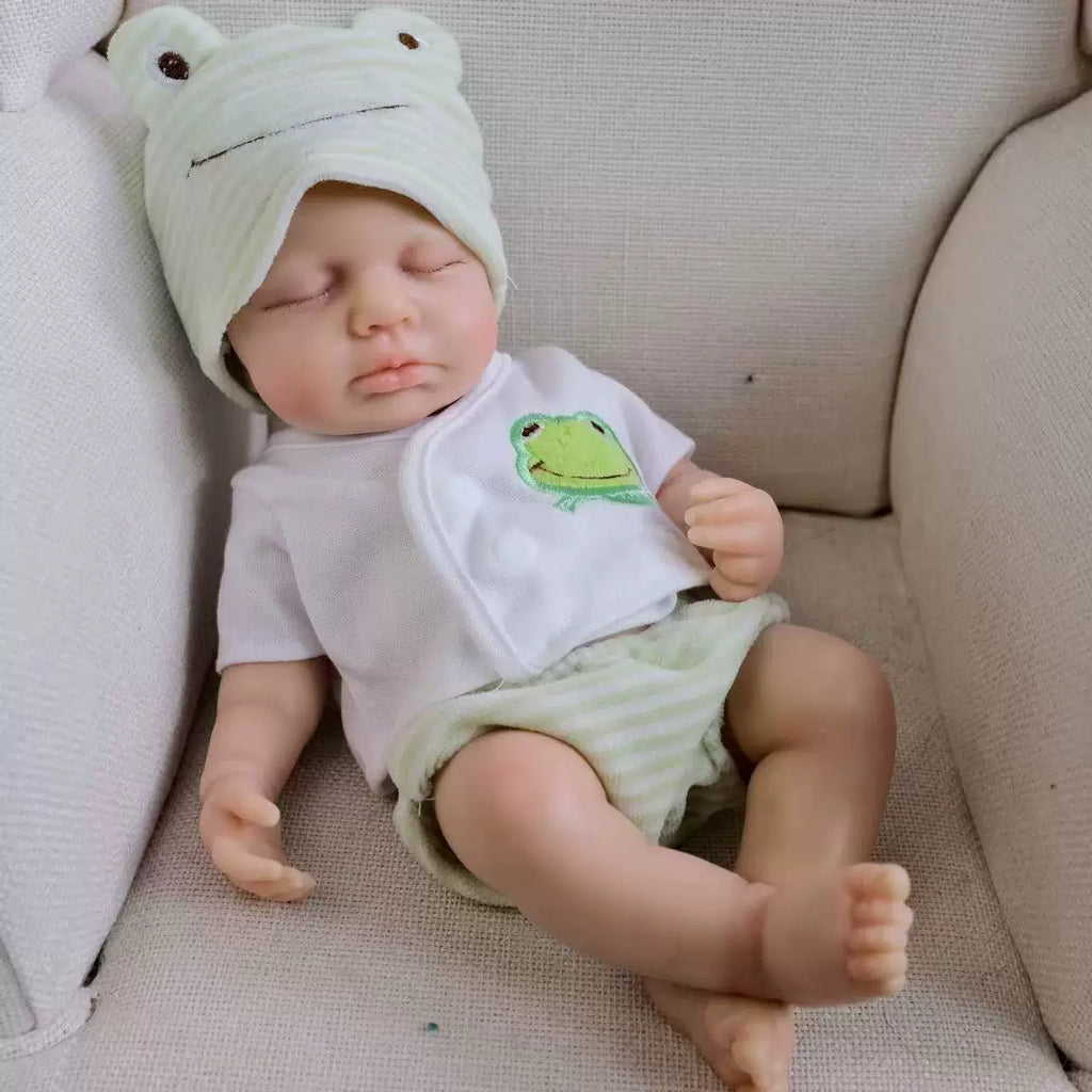 Arlo – Asleep Full Silicone Reborn Baby Doll Boy