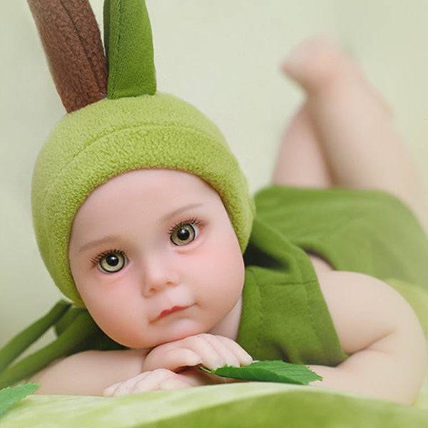 Avocado Little One 15.7inch Full Solid Silicone Boy Reborn Baby Doll