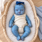 Nova – Full Body Vinyl Reborn Baby Girl Doll 19" Sleeping Weighted Realistic Fantasy Newborn Collectible Gift [Ships Within 48 Hours]