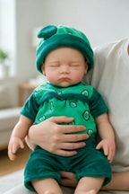 Luna -  Soft Plush Sleeping Full Silicone Reborn Baby Doll Girl