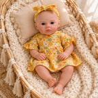 Lila Mae 12" Full Solid Silicone Reborn Baby Doll [Ships Within 48 Hours]