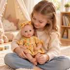 Lila Mae 12" Full Solid Silicone Reborn Baby Doll [Ships Within 48 Hours]