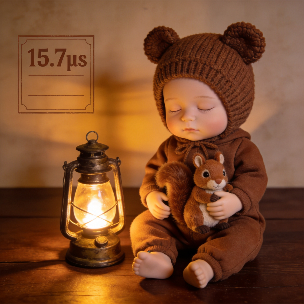 Muñeco de bebé renacido Barnaby Bear de 15,7 pulgadas, de silicona maciza, durmiendo